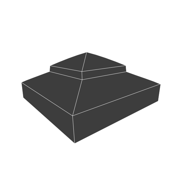 Double Apex Pier Caps